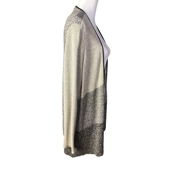 Eileen Fisher Colorblock Open Front Cardigan Sweater For Women size 2X - Picture 6 of 8